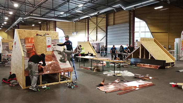 防水比賽現(xiàn)場 防水材料