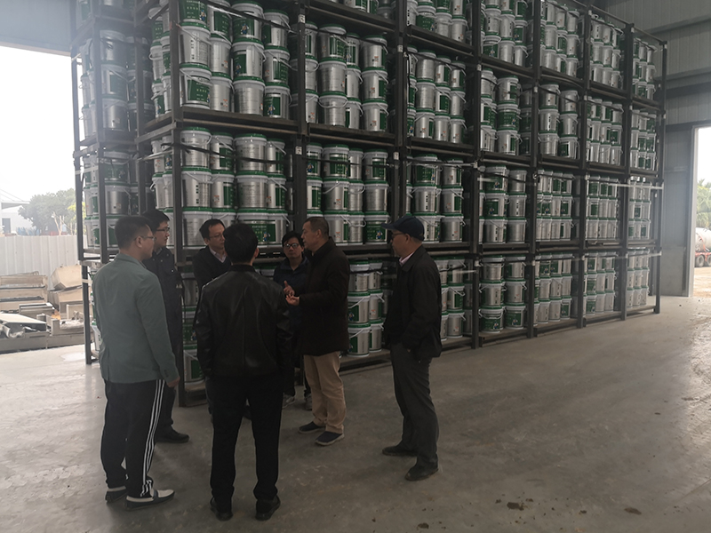 廣西民族大學(xué)化學(xué)化工學(xué)院深入青龍進(jìn)行校企合作考察 防水材料