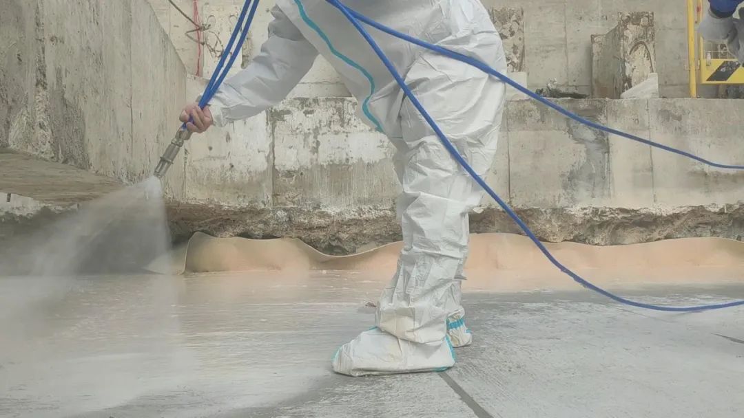 丙烯酸鹽噴膜防水材料 丙烯酸鹽噴膜防水材料