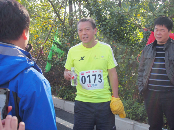 青龍宋總10公里依然輕松自如 青龍公司