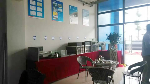 體驗(yàn)店內(nèi)的防水樣板模型 江西防水