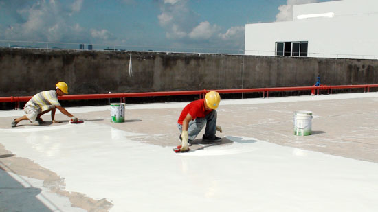 中山正好貿(mào)易公司，天面防水施工